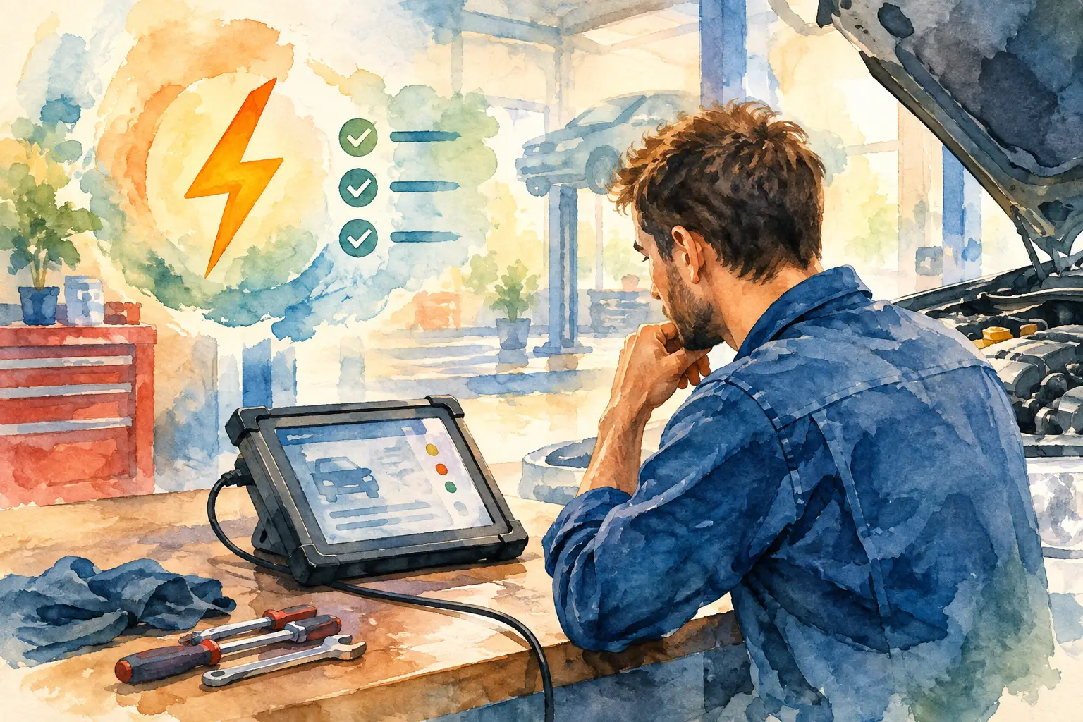 Diagnostic échec flash, méthode pour l’atelier