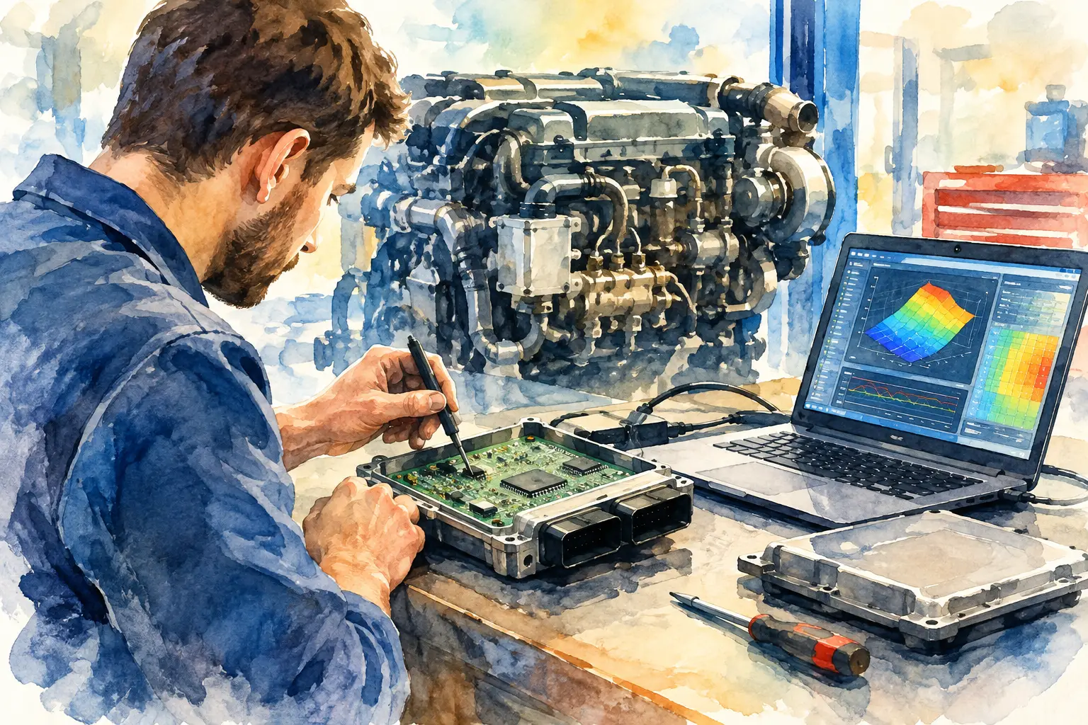 Guide de calibration ECU diesel pour ateliers
